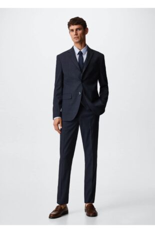 شلوار لاجورد مردانه مانگو 37010056