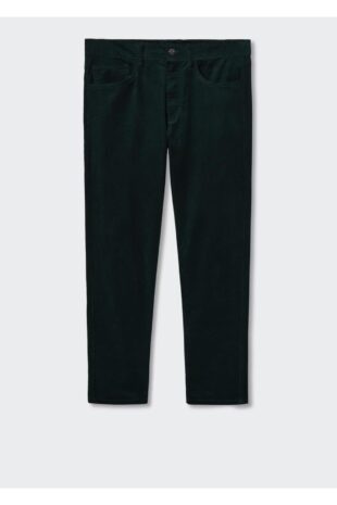 شلوار سبز مردانه مانگو 37005911