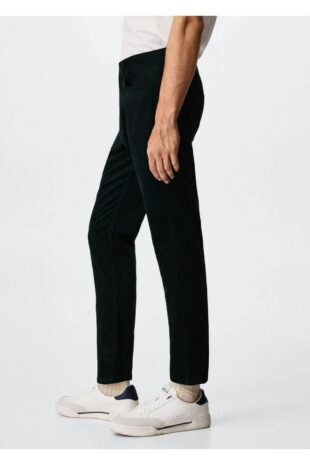 شلوار سبز مردانه مانگو 37005911