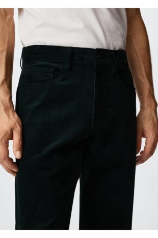 شلوار سبز مردانه مانگو 37005911