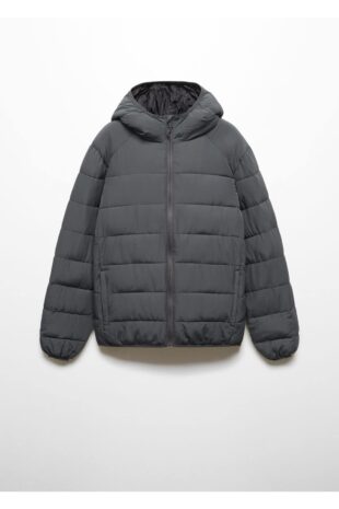 کت منگو خاکستری مردانه مانگو 67050470