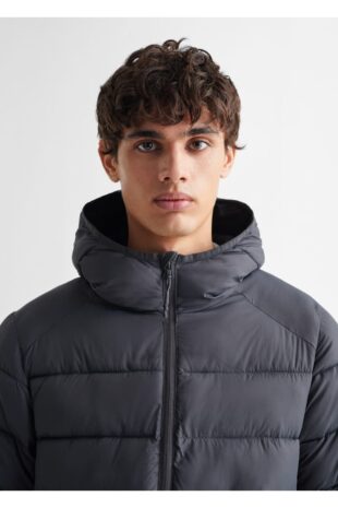 کت منگو خاکستری مردانه مانگو 67050470