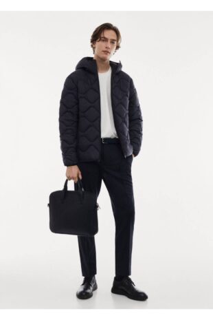 کت منگو لاجورد مردانه مانگو 67060618