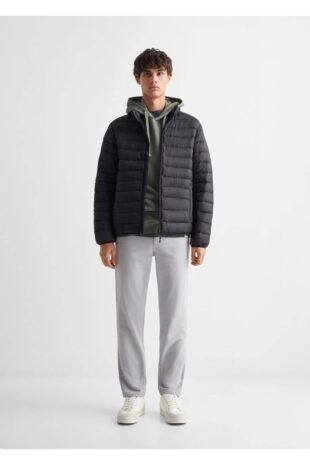 کت منگو سیاه مردانه مانگو 67090676