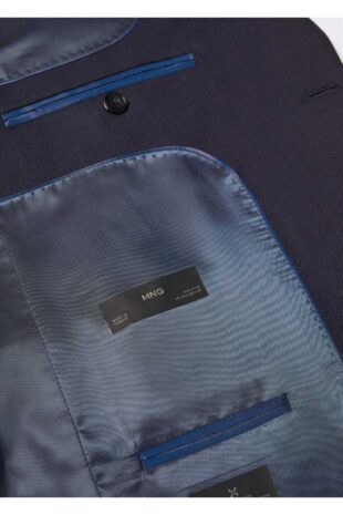 کت منگو لاجورد مردانه مانگو 57024765