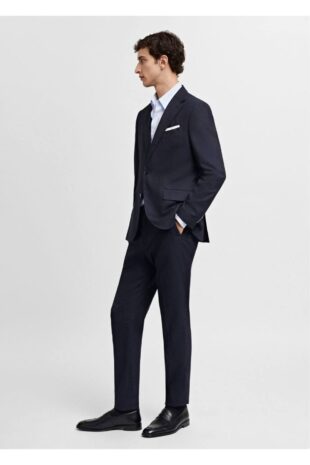 کت منگو لاجورد مردانه مانگو 67020638