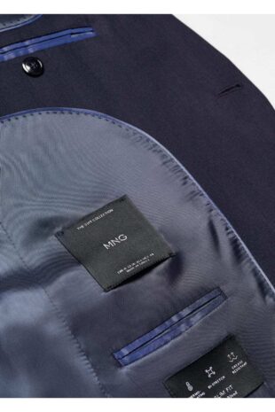 کت منگو لاجورد مردانه مانگو 67020638