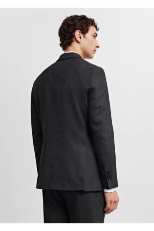 کت منگو خاکستری مردانه مانگو 67020639