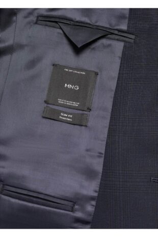 کت منگو لاجورد مردانه مانگو 67030629