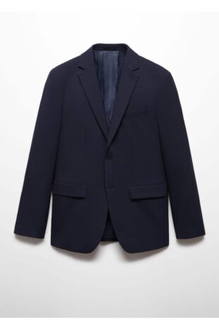 کت منگو لاجورد مردانه مانگو 67080620