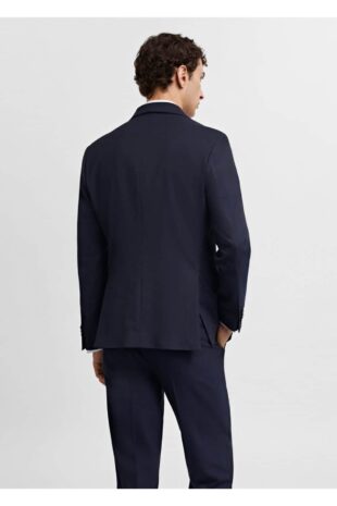 کت منگو لاجورد مردانه مانگو 67080620