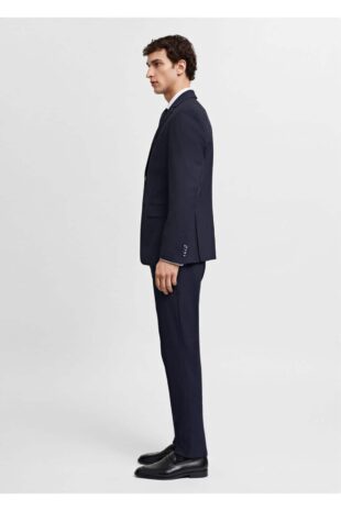 کت منگو لاجورد مردانه مانگو 67080620