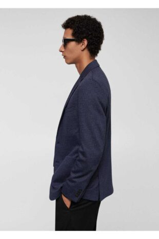 کت منگو لاجورد مردانه مانگو 67090623