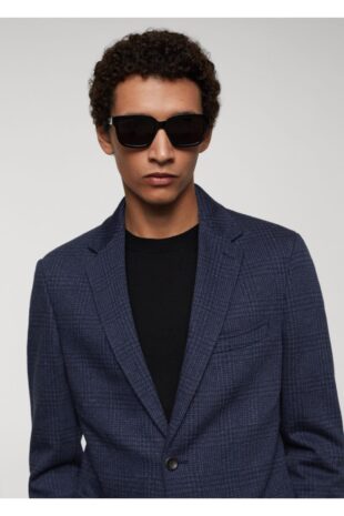 کت منگو لاجورد مردانه مانگو 67090623