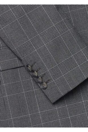 کت منگو خاکستری مردانه مانگو 57014762