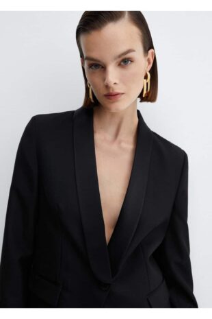 کت منگو سیاه زنانه مانگو 57059097