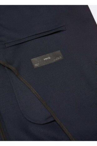 کت منگو لاجورد مردانه مانگو 57095959