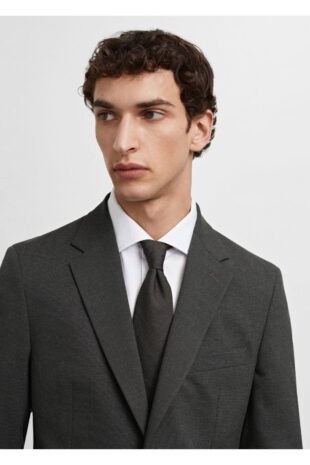 کت منگو سبز مردانه مانگو 67020630