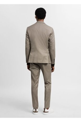 کت منگو بژ مردانه مانگو 67020631