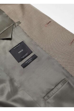 کت منگو بژ مردانه مانگو 67020631