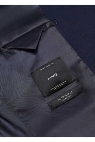 کت منگو لاجورد مردانه مانگو 67020632