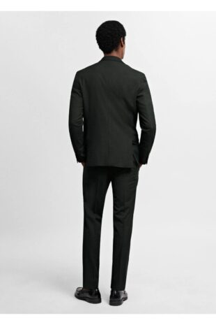 کت منگو سبز مردانه مانگو 67020634