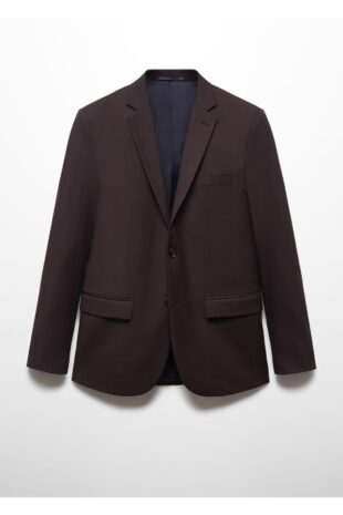 کت منگو خاکستری مردانه مانگو 67020637