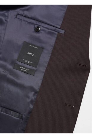 کت منگو خاکستری مردانه مانگو 67020637