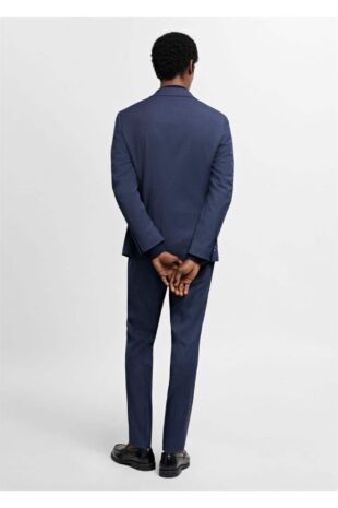 کت منگو آبی مردانه مانگو 67040624