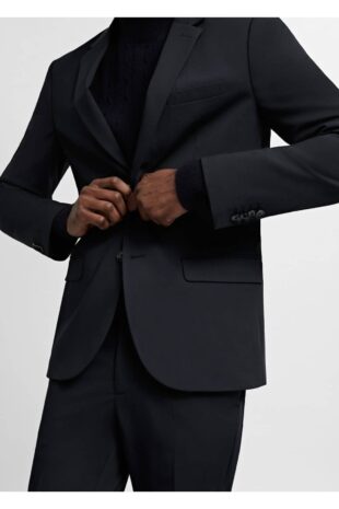 کت منگو لاجورد مردانه مانگو 67050622