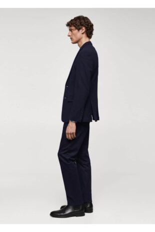 کت منگو لاجورد مردانه مانگو 67070624