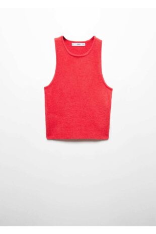 تی شرت منگو قرمز زنانه مانگو 67080465