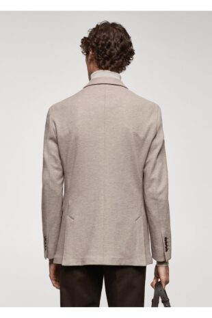 کت منگو بژ مردانه مانگو 67090668