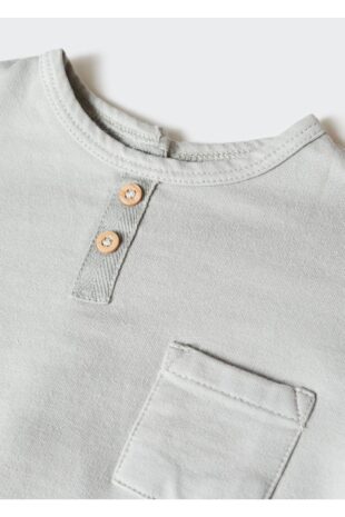 پیراهن سبز دخترانه|پسرانه مانگو 57044427