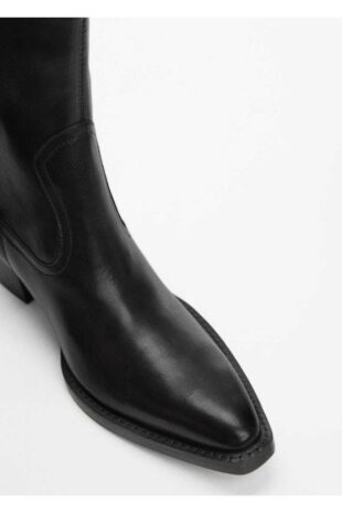 بوت منگو سیاه زنانه مانگو 67070444