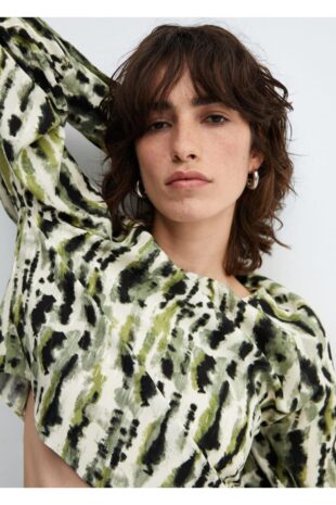 بلوز اکرو زنانه مانگو 67080452