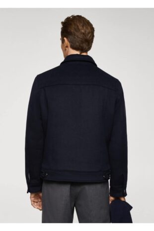 کت منگو لاجورد مردانه مانگو 67020620