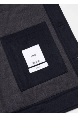 کت منگو لاجورد مردانه مانگو 67020620