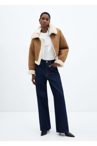 کت منگو بژ زنانه مانگو 67030446