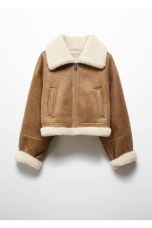 کت منگو بژ زنانه مانگو 67030446