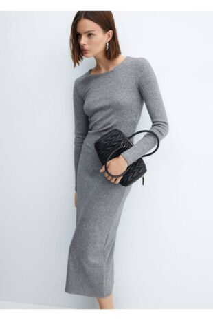 لباس منگو خاکستری زنانه مانگو 67090474