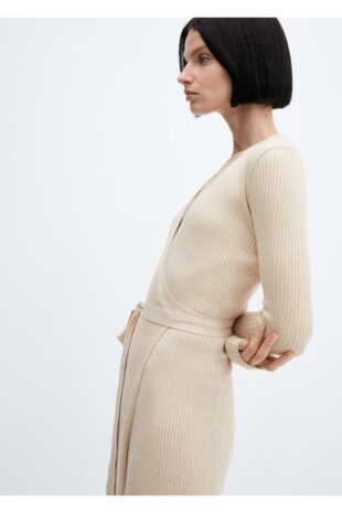 لباس منگو بژ زنانه مانگو 67060461