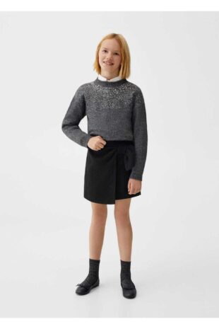 دامن منگو سیاه دخترانه مانگو 57049116