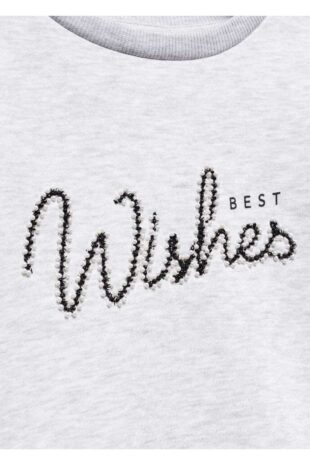 پیراهن خاکستری دخترانه مانگو 57088636