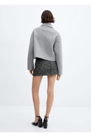 دامن منگو سیاه زنانه مانگو 57048280