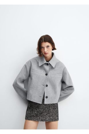 دامن منگو سیاه زنانه مانگو 57048280