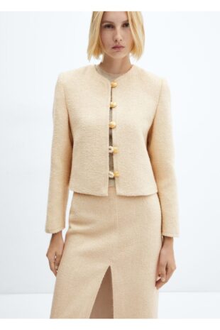 دامن منگو بژ زنانه مانگو 57079121