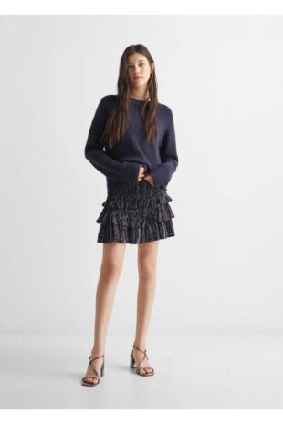 دامن منگو لاجورد زنانه مانگو 67010373