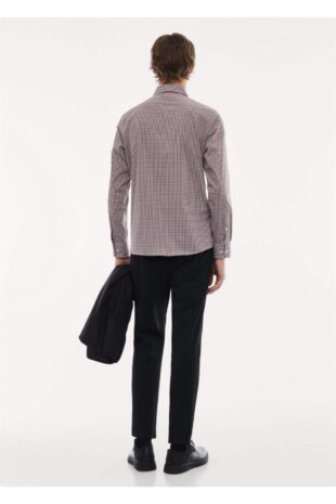 پیراهن قرمز مردانه مانگو 67030633