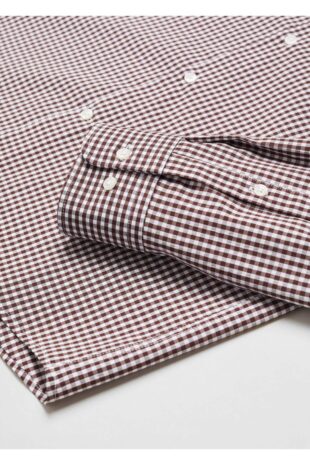 پیراهن قرمز مردانه مانگو 67030633